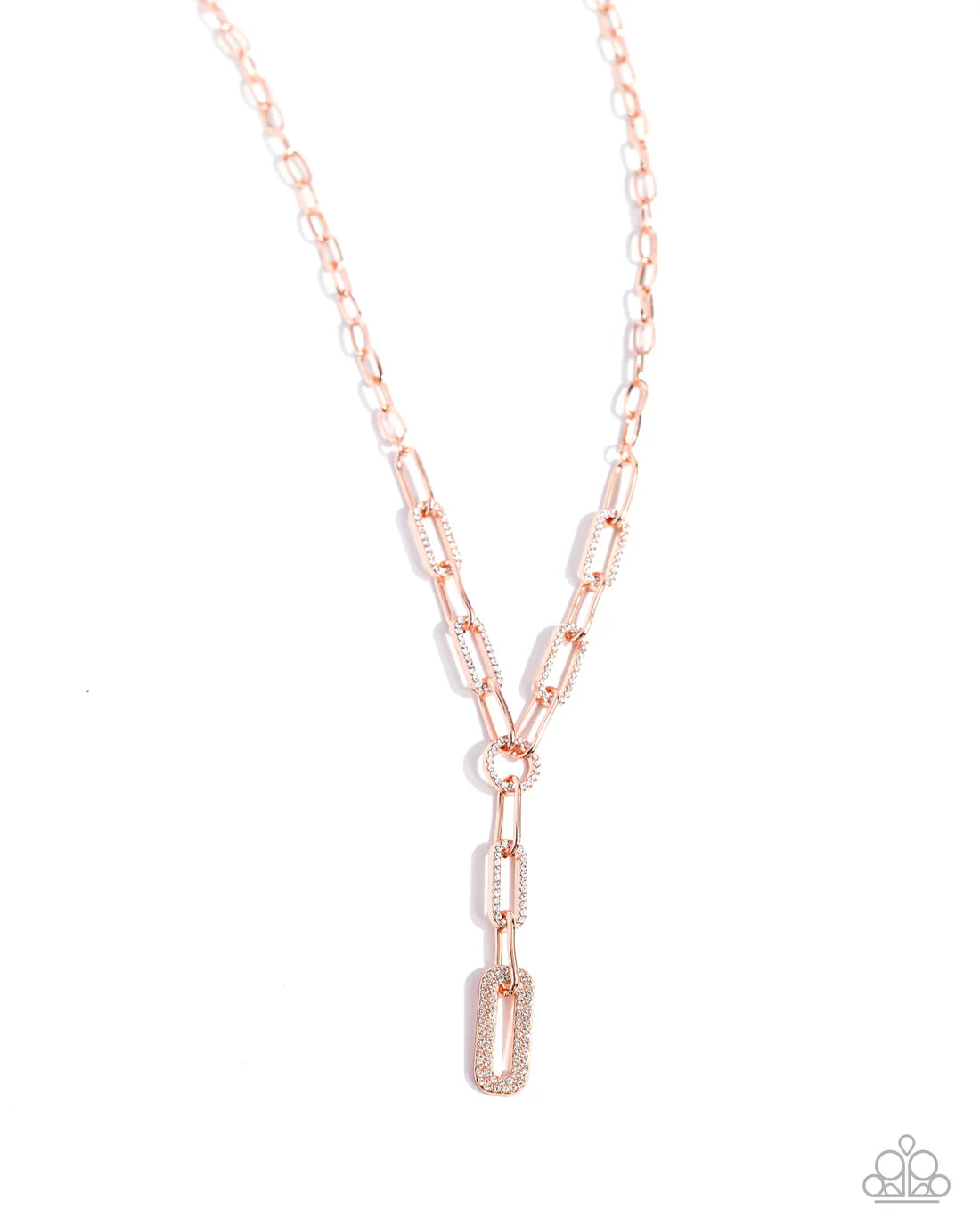 Refined Rebel - Copper ♥ Necklace