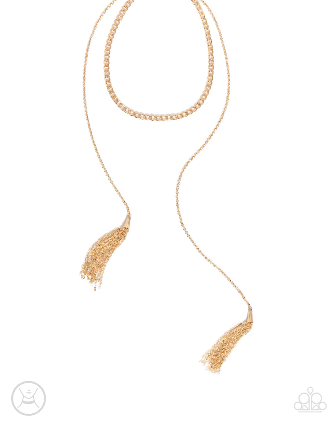 Tassel Theme - Gold ♥ Necklace