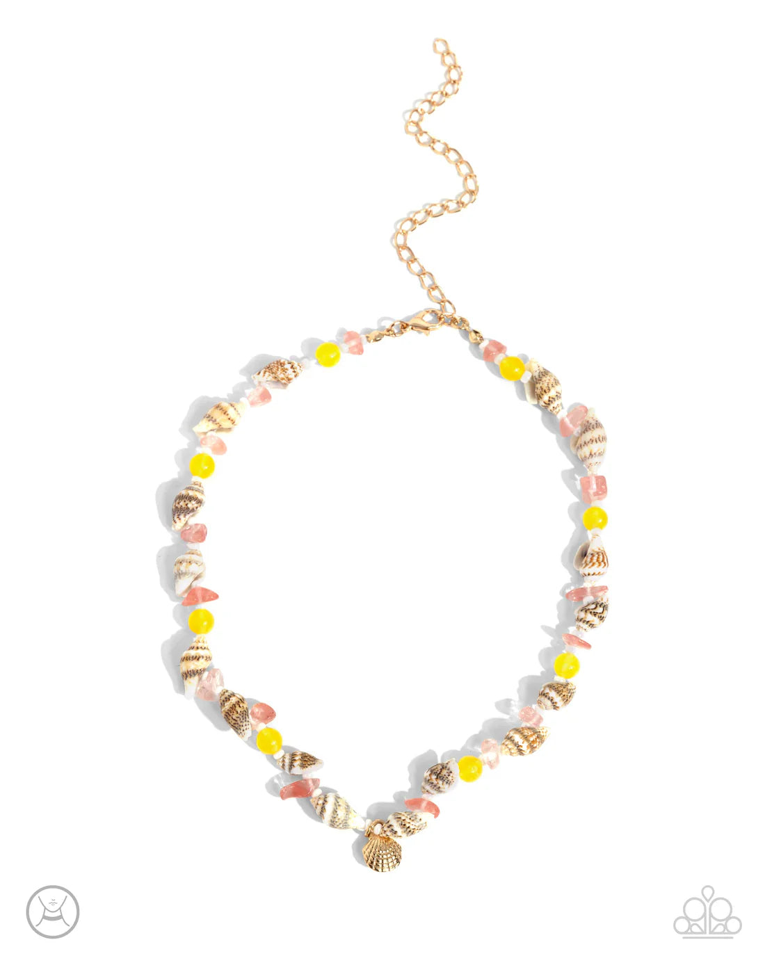 SAND-sational Season - Multi ♥ Necklace