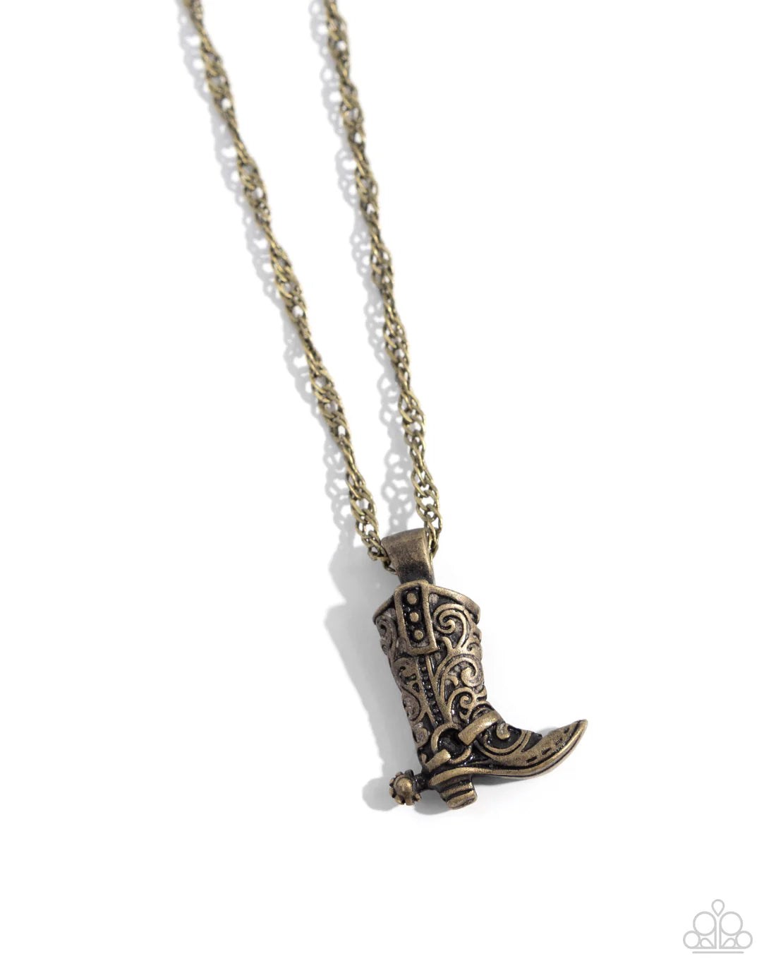 Collectable Cowboy - Brass ♥ Necklace