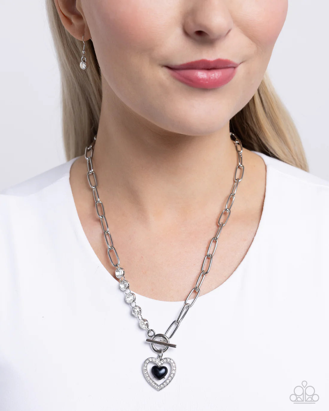 Soft-Hearted Style - Black ♥ Necklace