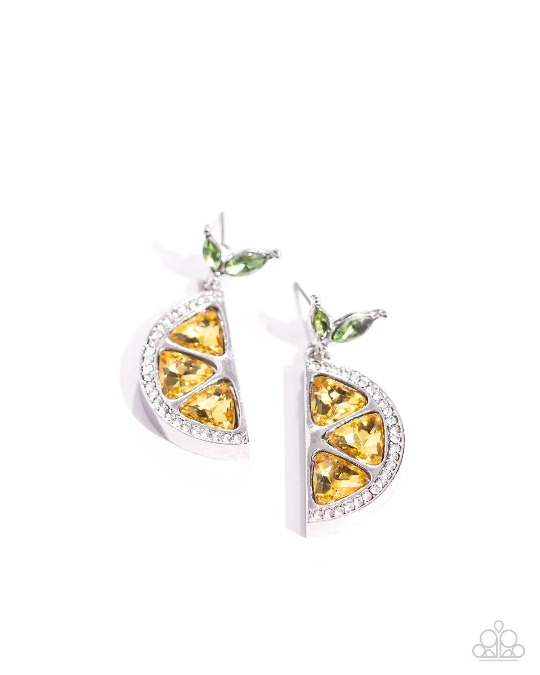 ♥ Lady Lemon - Yellow ♥ Post Earrings