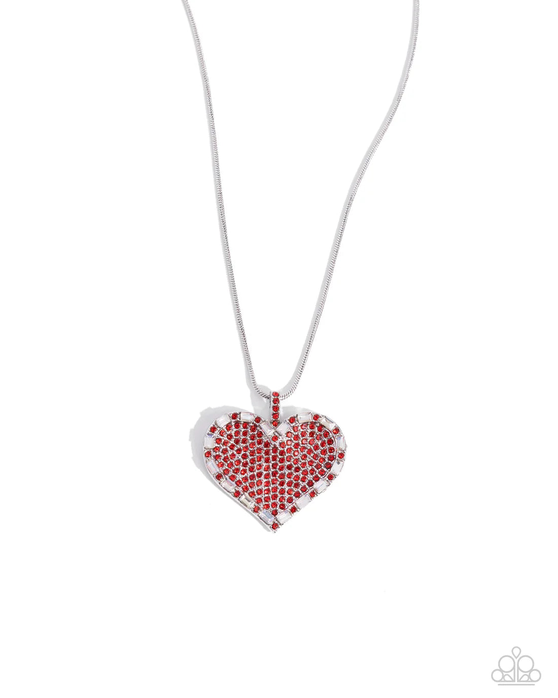 Paparazzi ♥ Affectionate Advance - Red ♥ Necklace