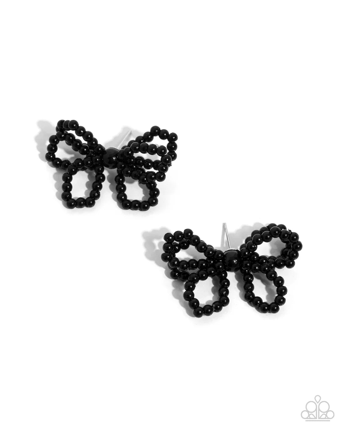 Opera Fanatic - Black ♥ Post Earrings