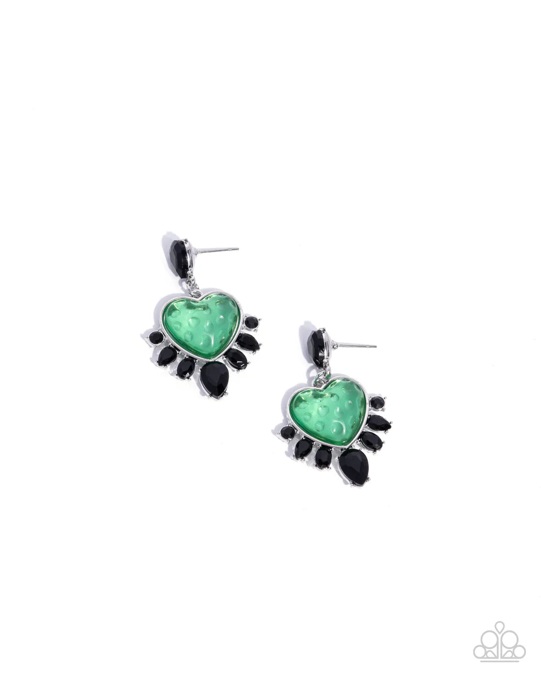 Resort Radiance - Green ♥ Post Earrings