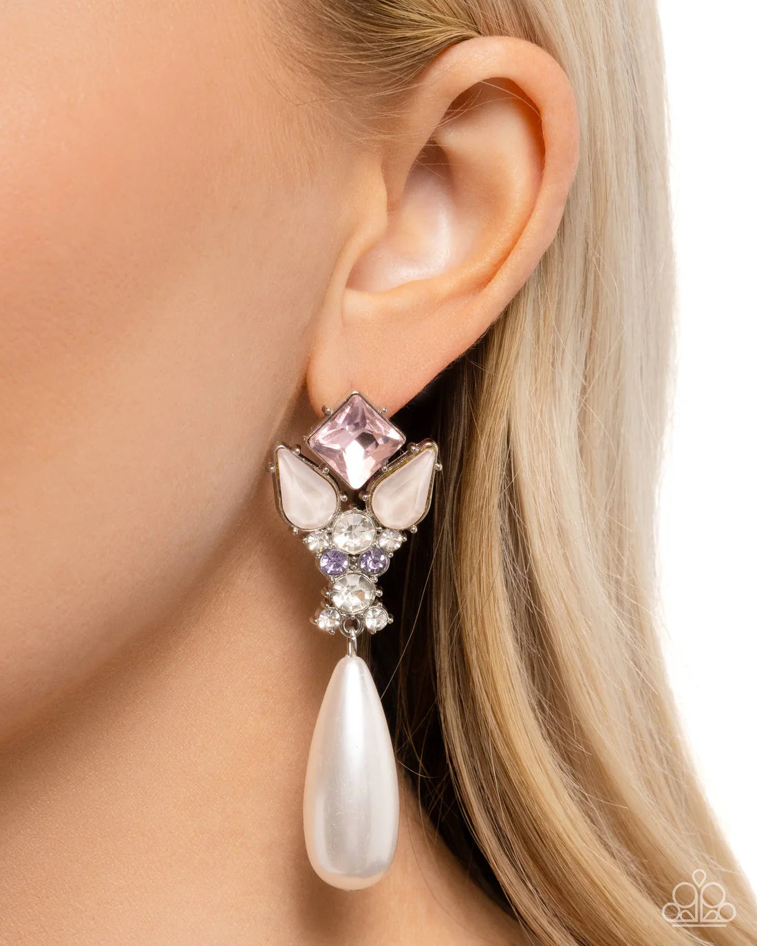 Pearly Promenade - Multi ♥ Post Earrings