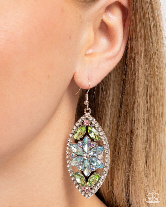 ♥ Gallant Garden - Blue ♥ Earrings