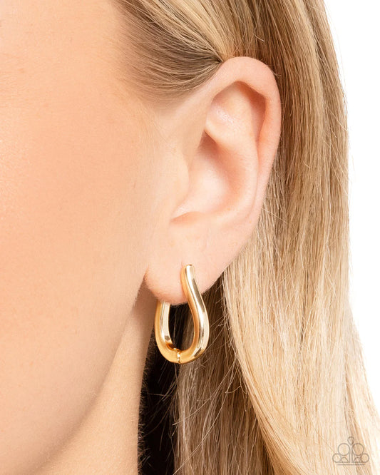 Generous Grace - Gold ♥ Earrings