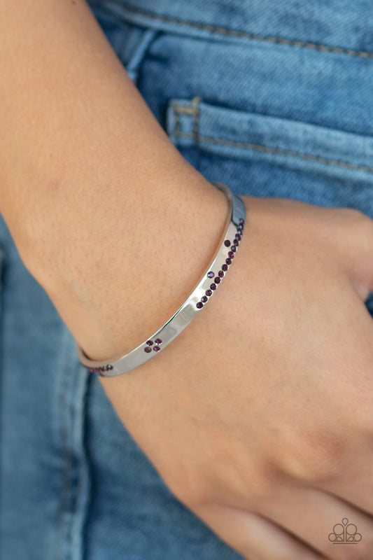 Dainty Dazzle - Purple ♥ Bracelet