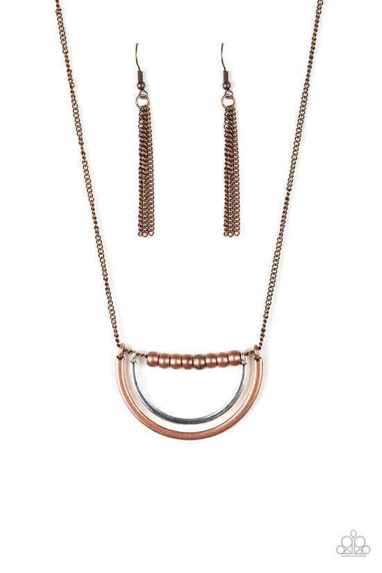 Artificial Arches - Copper ♥ Necklace