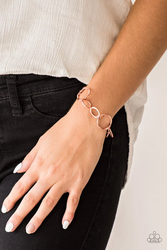 Ring Up The Curtain - Copper ♥ Bracelet