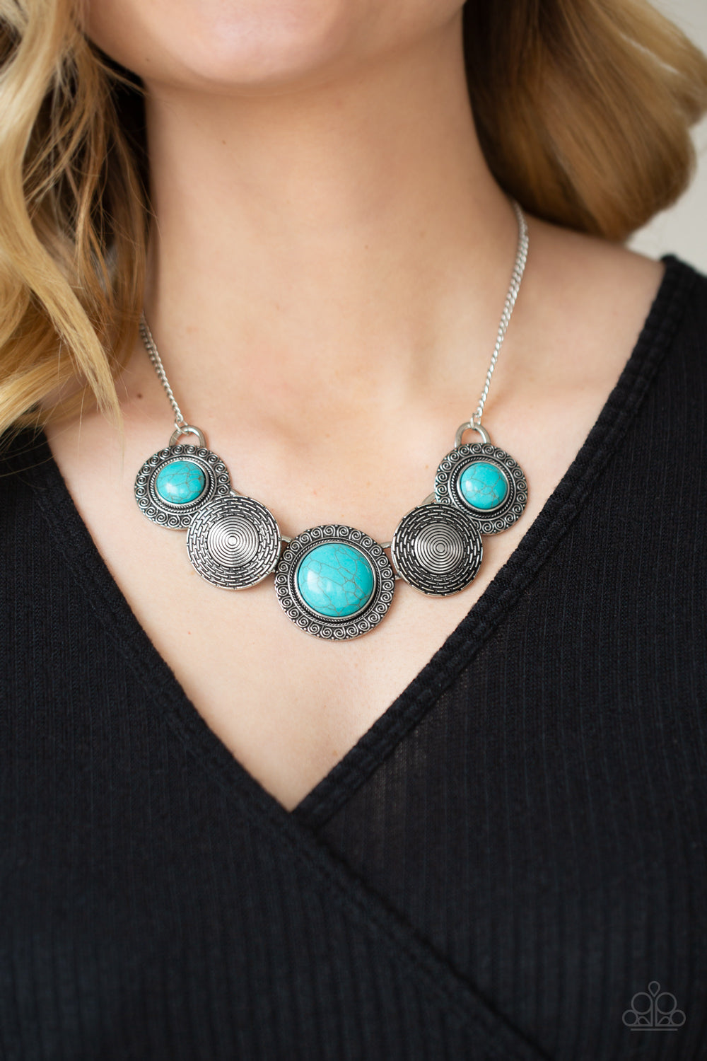 Canyon Cottage - Blue ♥ Necklace