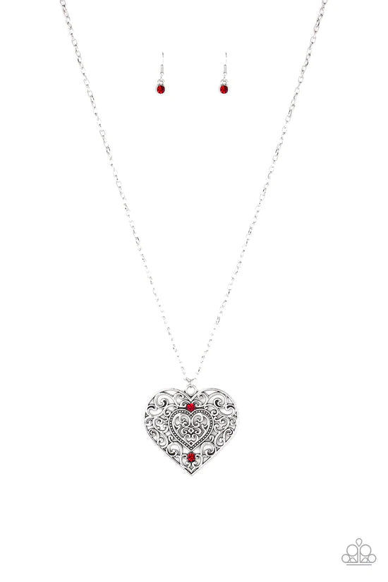 Classic Casanova - Red ♥ Necklace