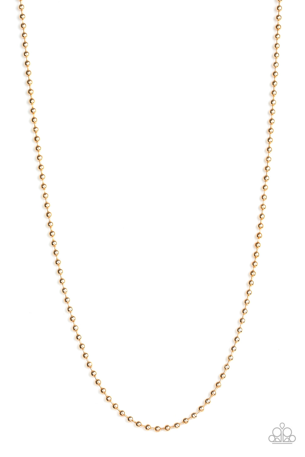 Cadet Casual - Gold ♥ Mens Necklace