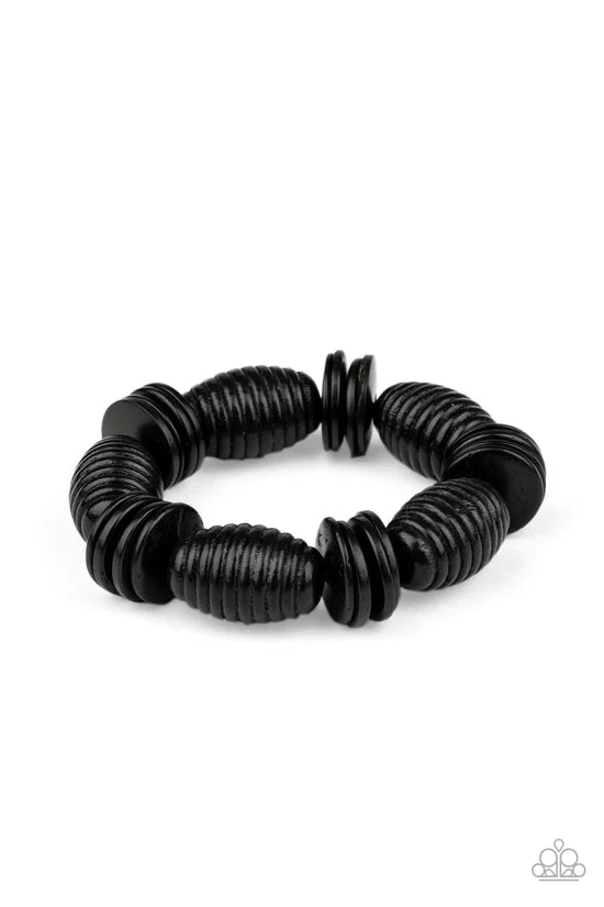 Caribbean Castaway - Black ♥ Bracelet