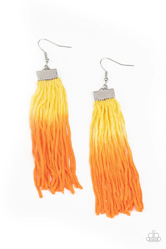 Dual Immersion - Yellow ♥ Earrings