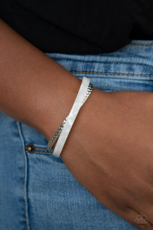 HAUTE On The Trail - White ♥ Bracelet