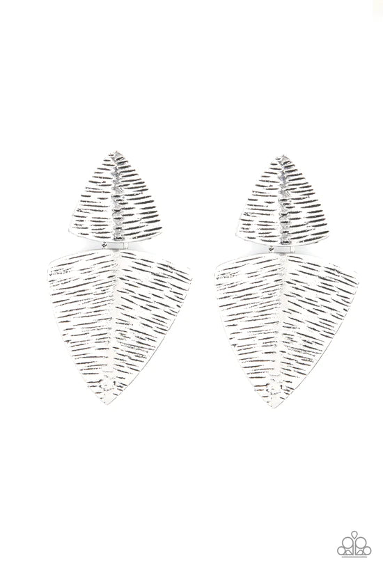 PRIMAL Factors - Silver ♥ Post Earrings