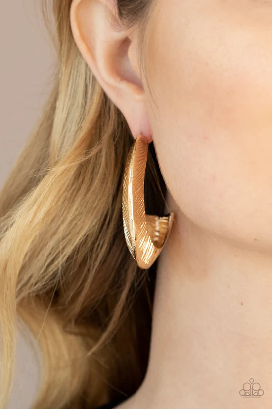 I Double FLARE You - Gold ♥ Earrings