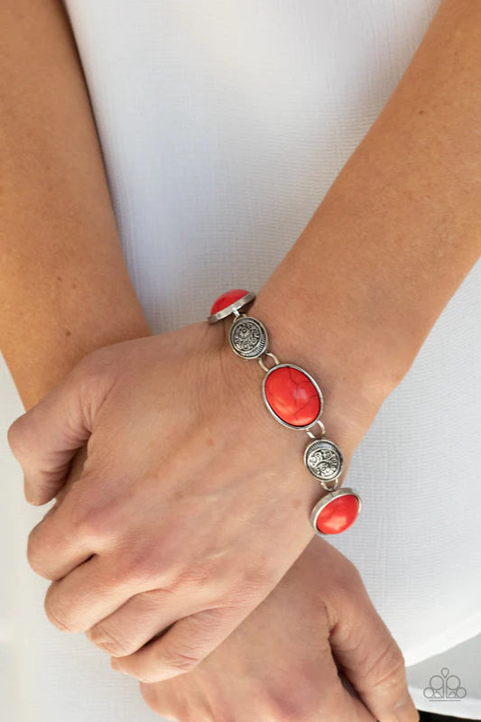 Cactus Country - Red ♥ Bracelet