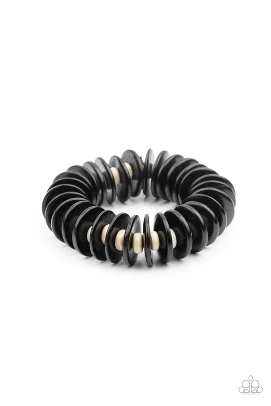 Caribbean Reefs - Black ♥ Bracelet