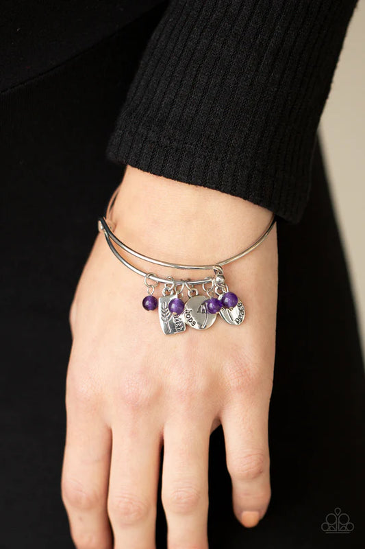 GROWING Strong - Purple ♥ Bracelet