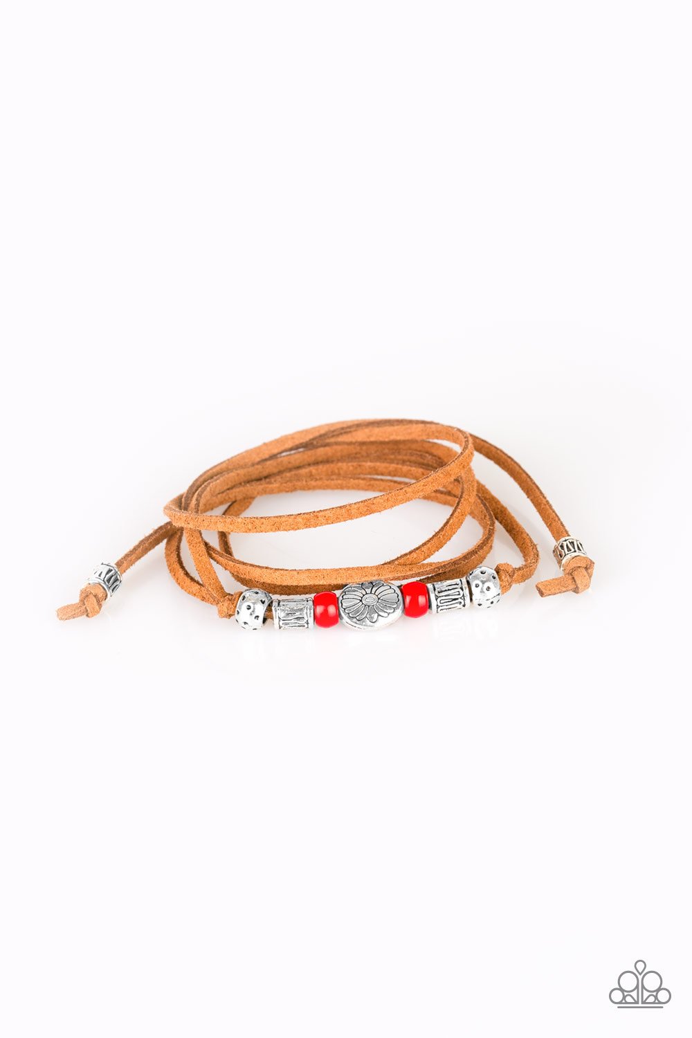 Clear A Path - Red ♥ Bracelet