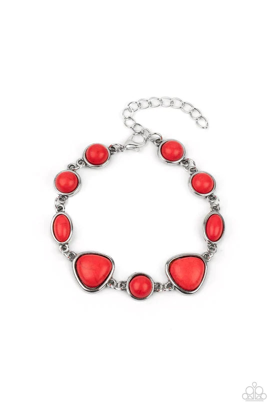 Eco-Friendly Fashionista - Red ♥ Bracelet