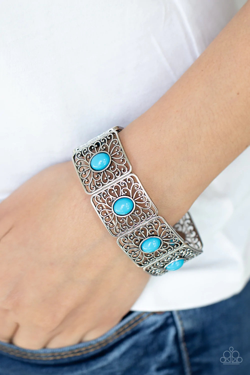 Cakewalk Dancing - Blue ♥ Bracelet