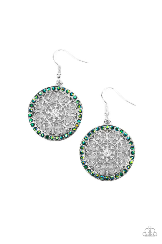 Bollywood Ballroom - Green ♥ Earrings