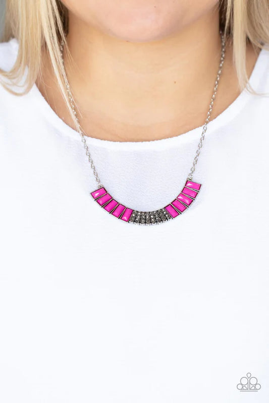 Coup de MANE - Pink ♥ Necklace