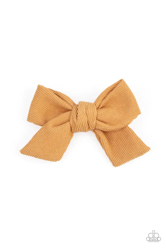 Corduroy Cowgirl - Yellow ♥ Hair Clip