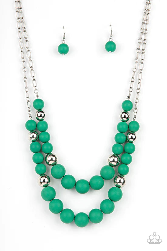 Vivid Vanity - Green ♥ Necklace