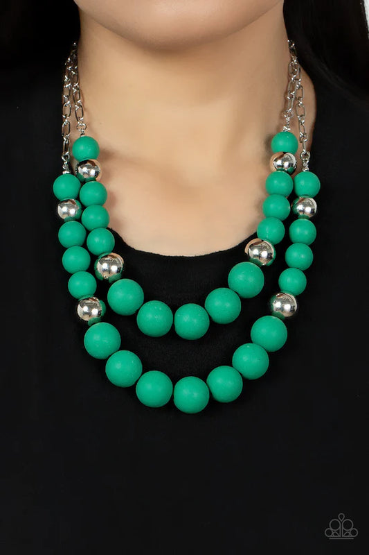 Vivid Vanity - Green ♥ Necklace