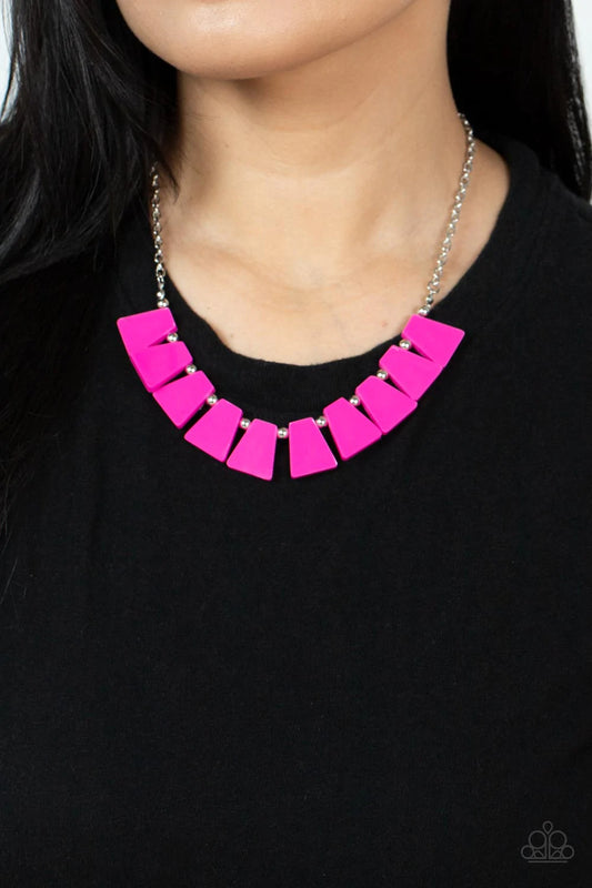 Vivaciously Versatile - pink - necklace