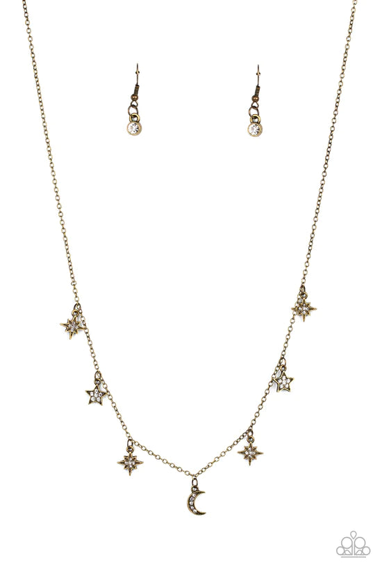 Cosmic Runway - Brass ♥ Necklace