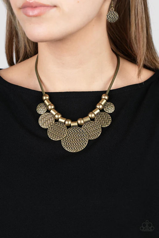 Indigenously Urban - Brass ♥ Necklace