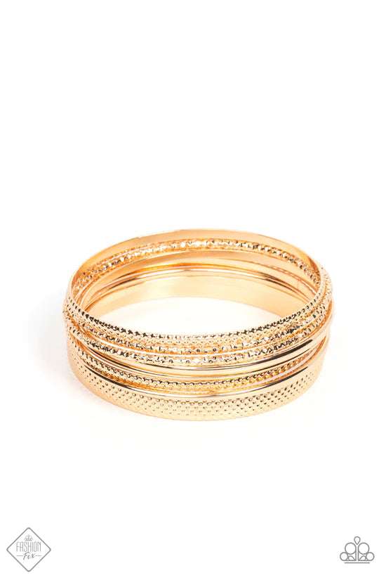 Circlet Circus - Gold ♥ Bracelet