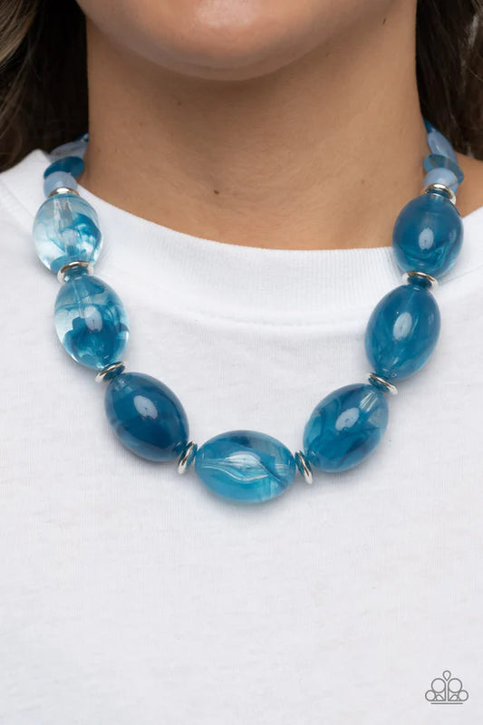 Belle of the Beach - Blue ♥ Necklace