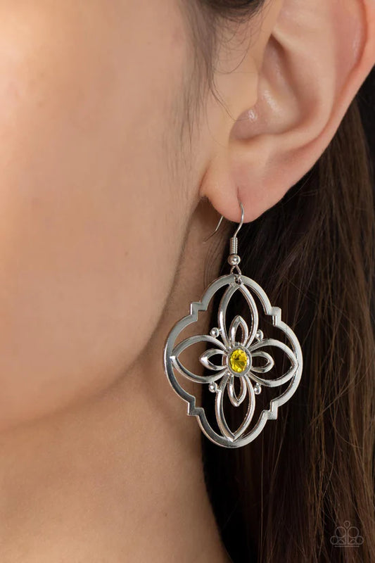 Treasure GROVE - Yellow ♥ Earrings