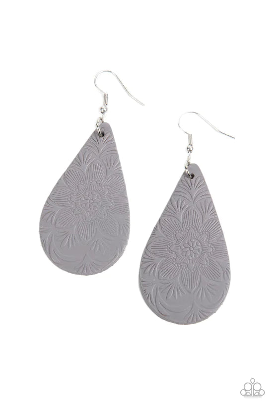 Subtropical Seasons - Silver ♥ Earrings