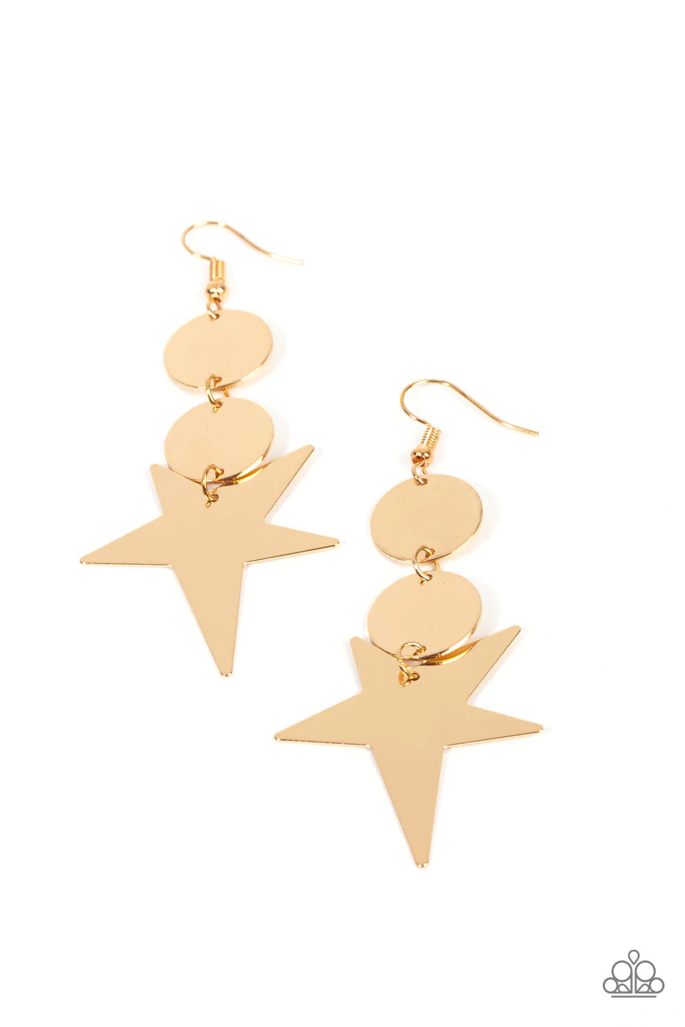 Star Bizarre - Gold ♥ Earrings