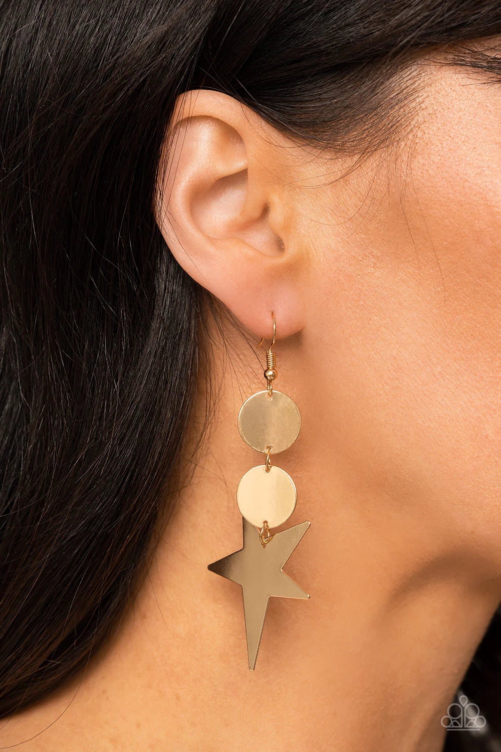 Star Bizarre - Gold ♥ Earrings