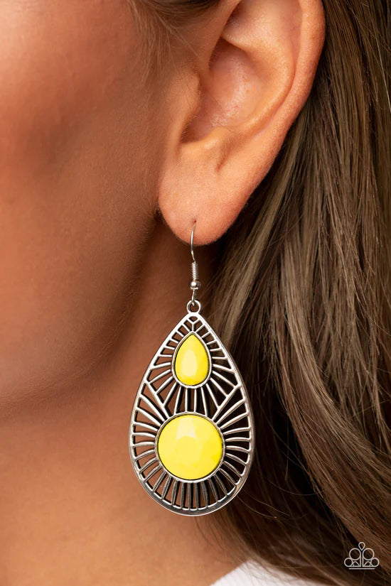 Prima Donna Diva - Yellow ♥ Earrings