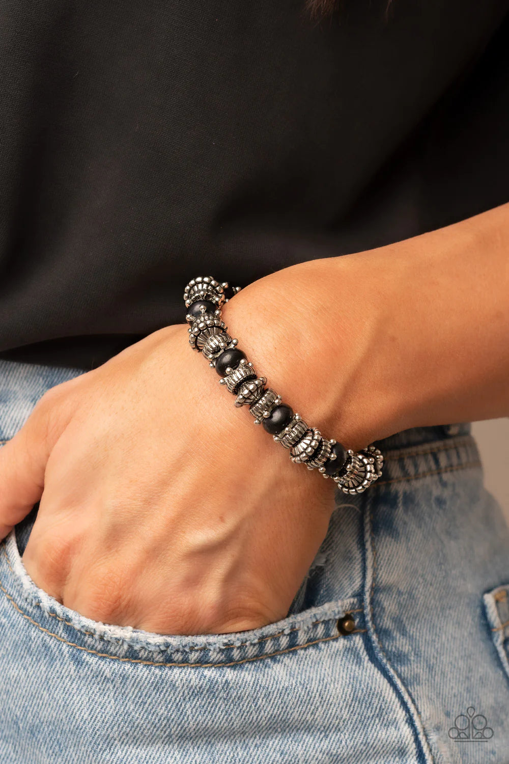 Canyon Crusher - Black ♥ Bracelet