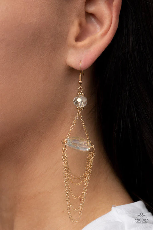 Ethereally Extravagant - Gold ♥ Earrings