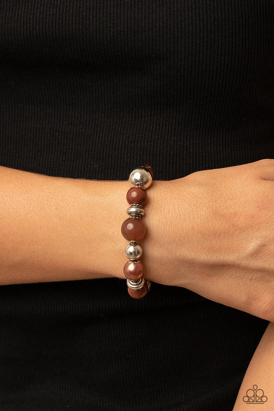 Tonal Takeover - Brown ♥ Bracelet