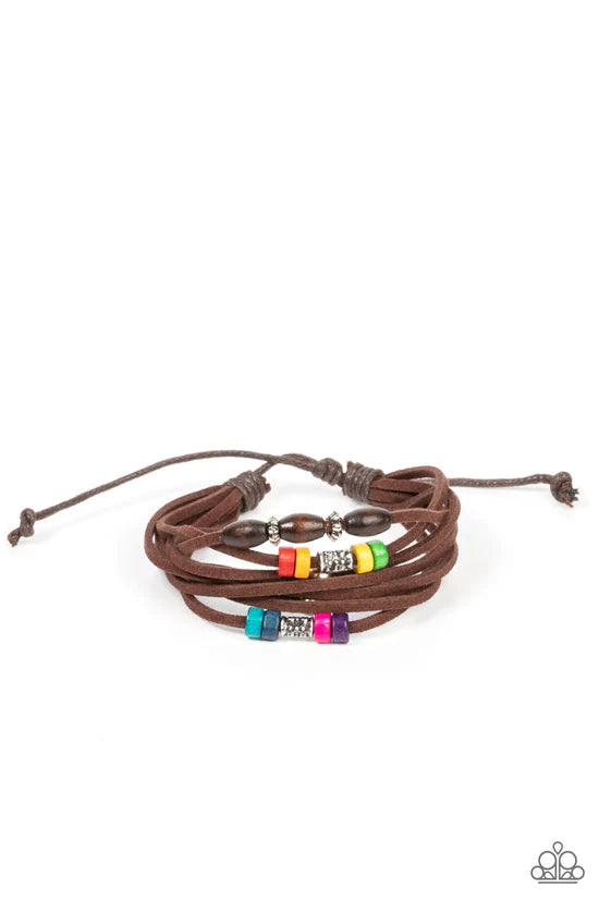 Have a WANDER-ful Day - Multi ♥ Bracelet