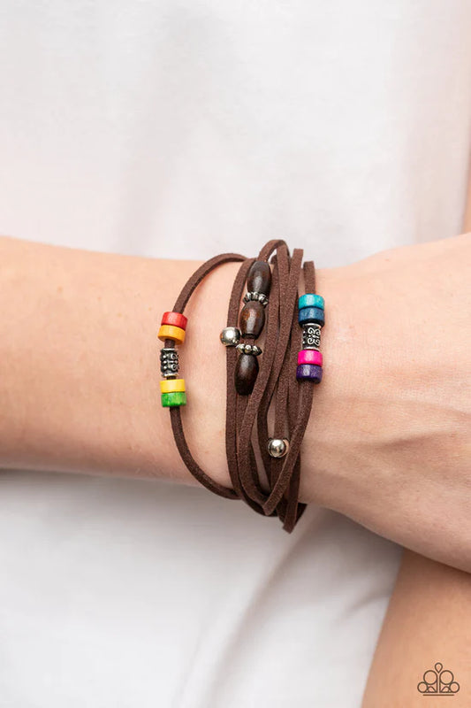 Have a WANDER-ful Day - Multi ♥ Bracelet