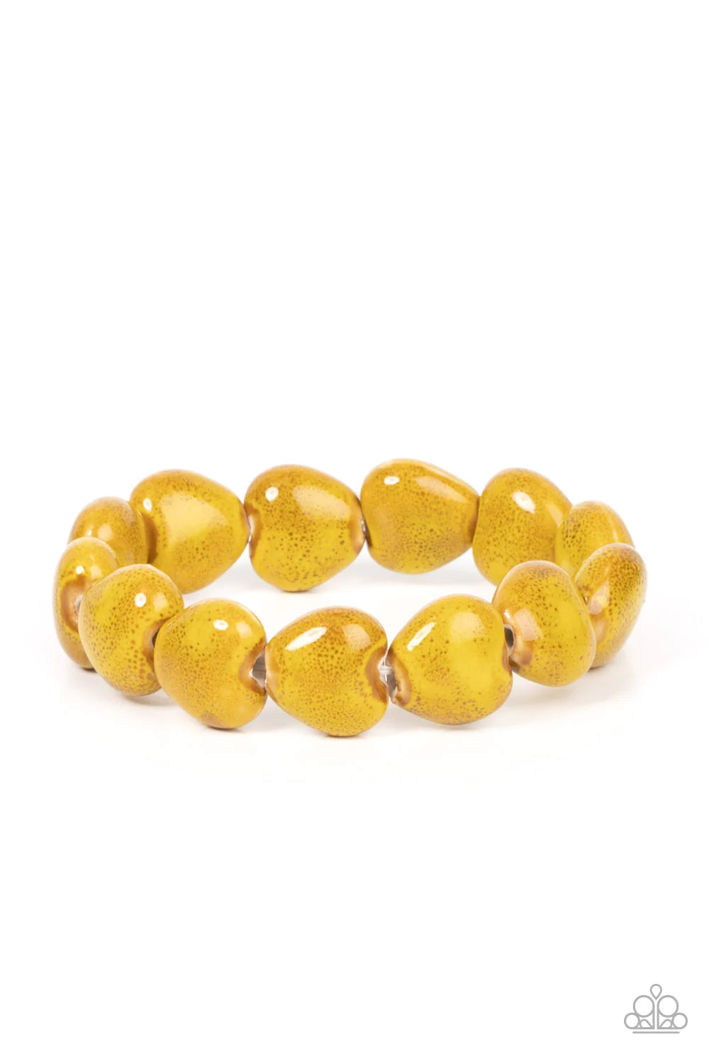 GLAZE a Trail - Yellow ♥ Bracelet